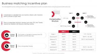 Yashbiz Company Profile Business Matching Incentive Plan Ppt Show Diagrams