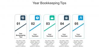 Year bookkeeping tips ppt powerpoint presentation summary graphics example cpb