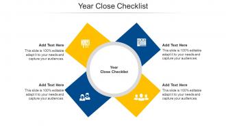 Year Close Checklist Ppt Powerpoint Presentation Infographics Mockup Cpb