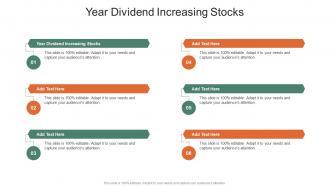Year Dividend Increasing Stocks In Powerpoint And Google Slides Cpb