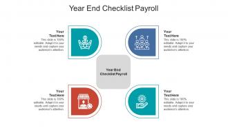 Year end checklist payroll ppt powerpoint presentation slides rules cpb