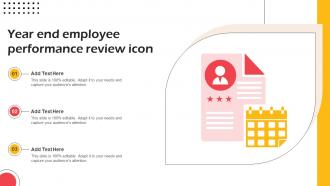 Year End Employee Performance Review Icon