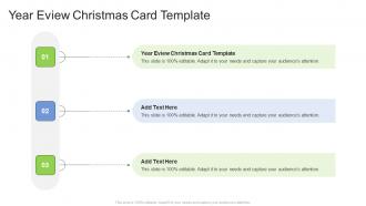 Year Eview Christmas Card Template In Powerpoint And Google Slides Cpb