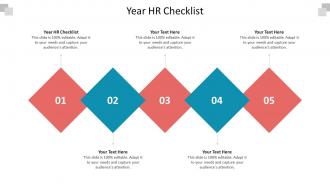 Year hr checklist ppt powerpoint presentation professional topics cpb