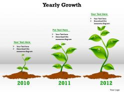 Yearly growth