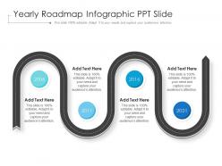 Yearly Roadmap Infographic PPT Slide Timeline Powerpoint Template