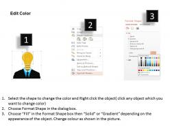 1406243 style variety 3 idea-bulb 1 piece powerpoint presentation diagram infographic slide