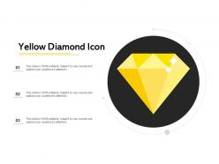 Yellow diamond icon