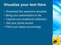Yellow folder with locked with key powerpoint templates ppt themes and graphics 0213