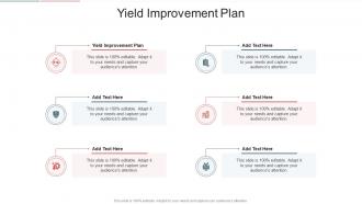Yield Improvement Plan In Powerpoint And Google Slides Cpb