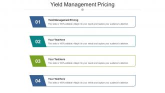 Yield Management Pricing Ppt Powerpoint Presentation Layouts Topics Cpb