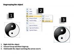Ying yang evaluating 2 options editable powerpoint templates