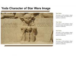 Yoda character of star wars image
