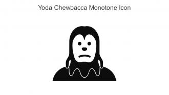 Yoda Chewbacca Monotone Icon In Powerpoint Pptx Png And Editable Eps Format