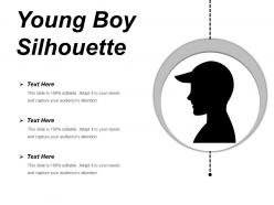 Young boy silhouette powerpoint ideas