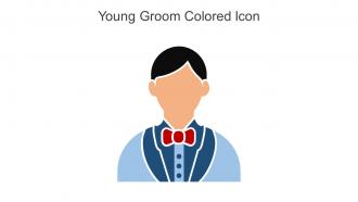 Young Groom Colored Icon In Powerpoint Pptx Png And Editable Eps Format