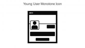 Young User Monotone Icon In Powerpoint Pptx Png And Editable Eps Format