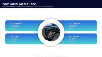 Your Social Media Tone Social Media Marketing Pitch Ppt Show Introduction