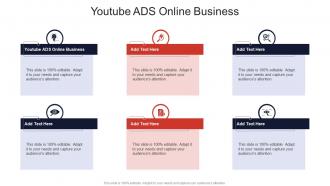 Youtube ADS About Online Business In Powerpoint And Google Slides Cpb
