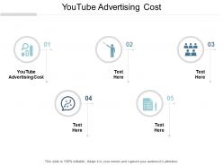 Youtube advertising cost ppt powerpoint presentation gallery graphics download cpb