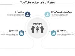 Youtube advertising rates ppt powerpoint presentation gallery graphics template cpb