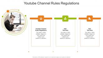 Youtube Channel Rules Regulations In Powerpoint And Google Slides Cpb