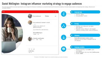 Youtube Influencer Marketing Daniel Wellington Instagram Influencer Marketing Strategy SS V