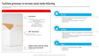 Youtube Influencer Marketing Facilitate Giveaways To Increase Social Media Following Strategy SS V
