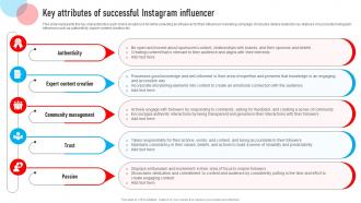 Youtube Influencer Marketing Key Attributes Of Successful Instagram Influencer Strategy SS V