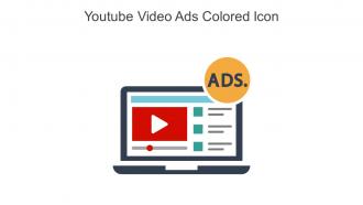 Youtube Video Ads Colored Icon In Powerpoint Pptx Png And Editable Eps Format