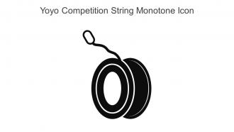 Yoyo Competition String Monotone Icon In Powerpoint Pptx Png And Editable Eps Format