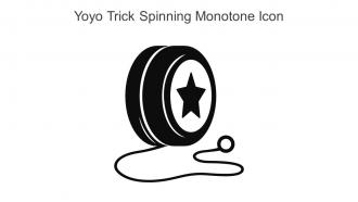 Yoyo Trick Spinning Monotone Icon In Powerpoint Pptx Png And Editable Eps Format