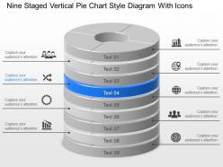 72067091 style division donut 9 piece powerpoint presentation diagram infographic slide