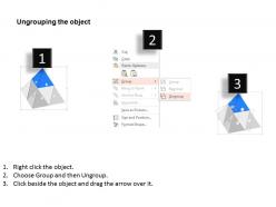 Yt puzzle pyramid diagram with icons powerpoint template