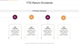 YTD Return Dividends In Powerpoint And Google Slides Cpb