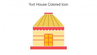 Yurt House Colored Icon In Powerpoint Pptx Png And Editable Eps Format