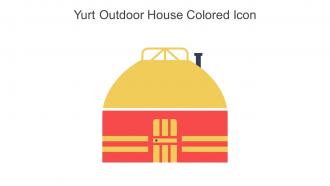 Yurt Outdoor House Colored Icon In Powerpoint Pptx Png And Editable Eps Format