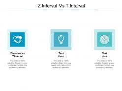 Z interval vs t interval ppt powerpoint presentation outline cpb