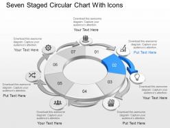 18580560 style circular loop 7 piece powerpoint presentation diagram template slide