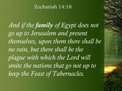 Zechariah 14 18 if the egyptian people do not powerpoint church sermon