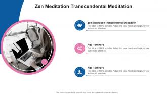 Zen Meditation Transcendental Meditation In Powerpoint And Google Slides Cpb
