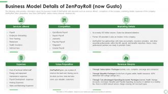 Zenpayroll now gusto business model details of ppt pictures outfit