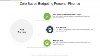 Zero Based Budgeting Personal Finance In Powerpoint And Google Slides Cpb