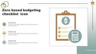 Zero Based Budgeting Powerpoint Ppt Template Bundles Best Idea