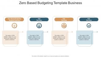 Zero Based Budgeting Template Business In Powerpoint And Google Slides Cpb