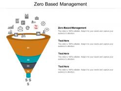 Zero based management ppt powerpoint presentation pictures gridlines cpb