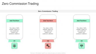 Zero Commission Trading In Powerpoint And Google Slides Cpb