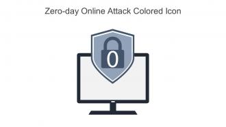 Zero Day Online Attack Colored Icon In Powerpoint Pptx Png And Editable Eps Format