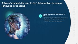 Zero To NLP Introduction To Natural Language Processing Powerpoint Presentation Slides AI CD V Compatible Captivating
