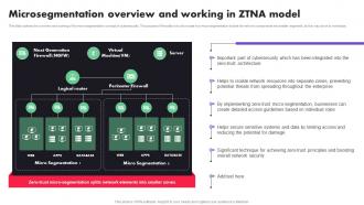 Zero Trust Architecture Microsegmentation Overview And Working In ZTNA Model